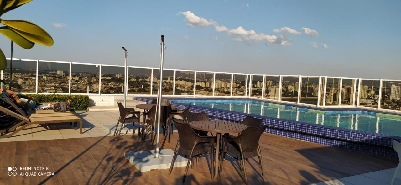 Terraco Harmony Flats Gru Aparthotel Guarulhos Bagian luar foto