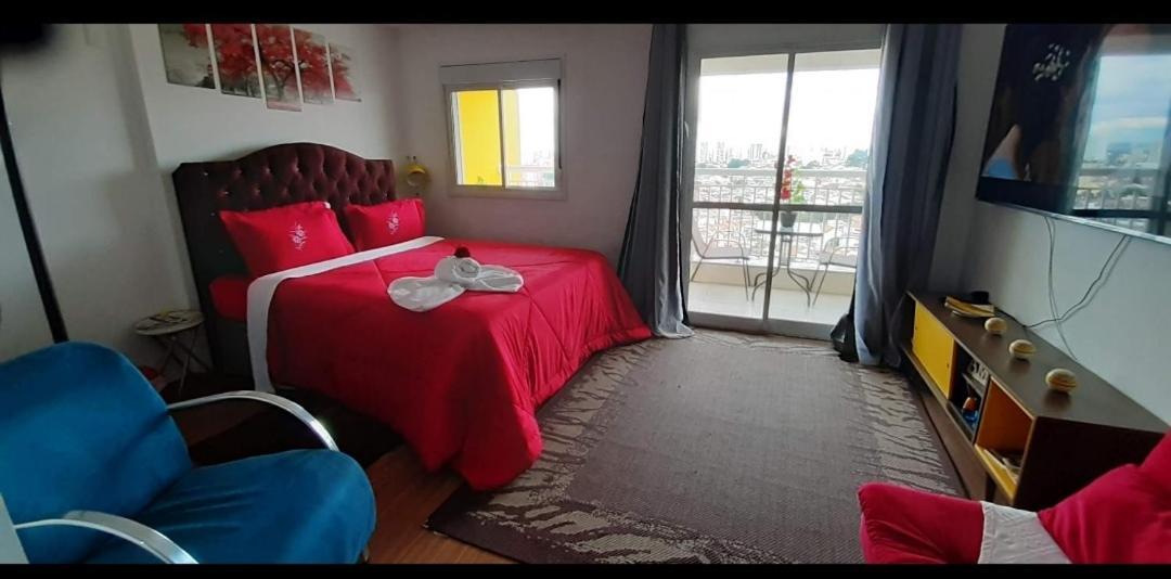 Terraco Harmony Flats Gru Aparthotel Guarulhos Bagian luar foto