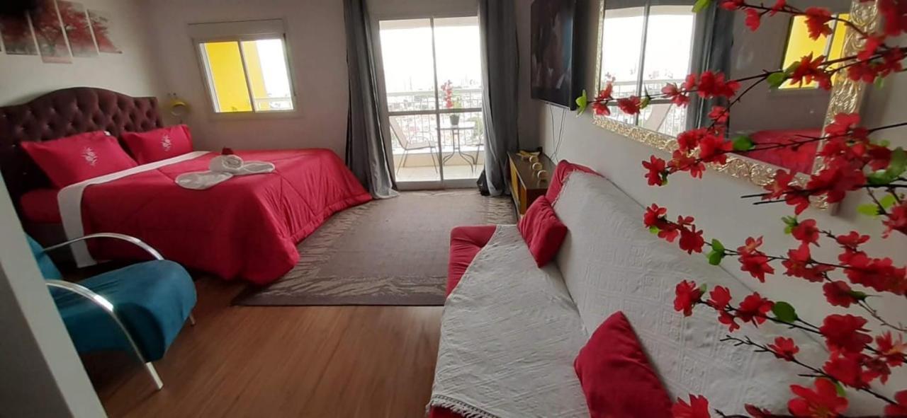 Terraco Harmony Flats Gru Aparthotel Guarulhos Bagian luar foto