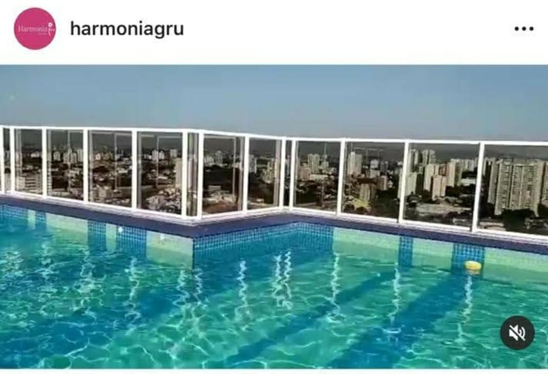 Terraco Harmony Flats Gru Aparthotel Guarulhos Bagian luar foto