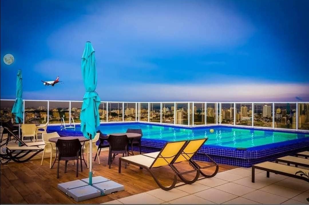 Terraco Harmony Flats Gru Aparthotel Guarulhos Bagian luar foto