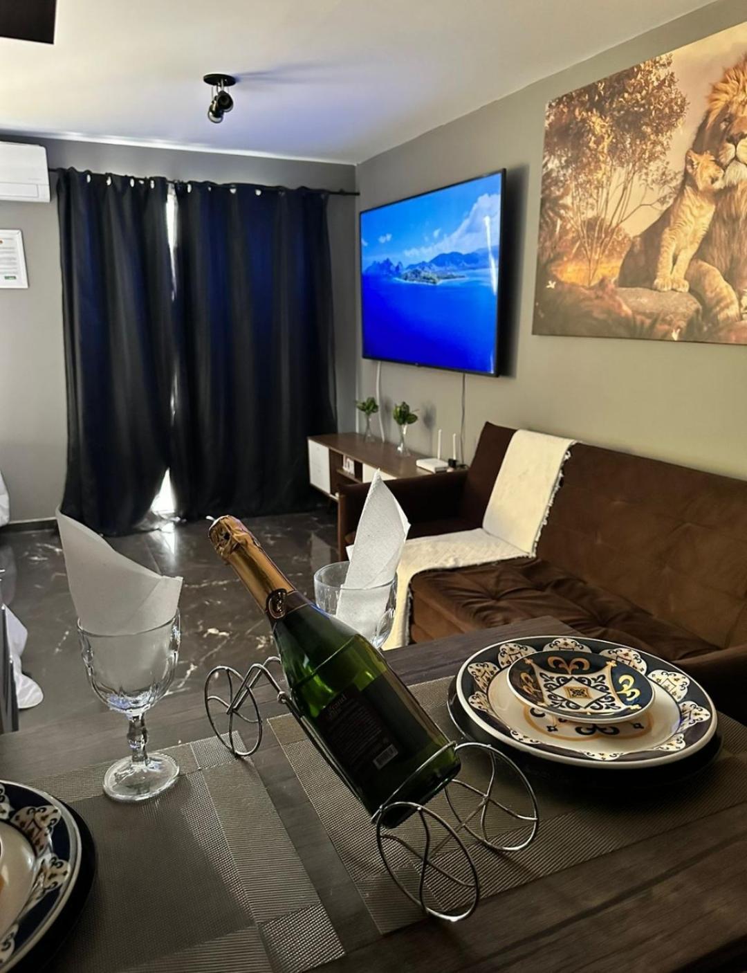 Terraco Harmony Flats Gru Aparthotel Guarulhos Bagian luar foto