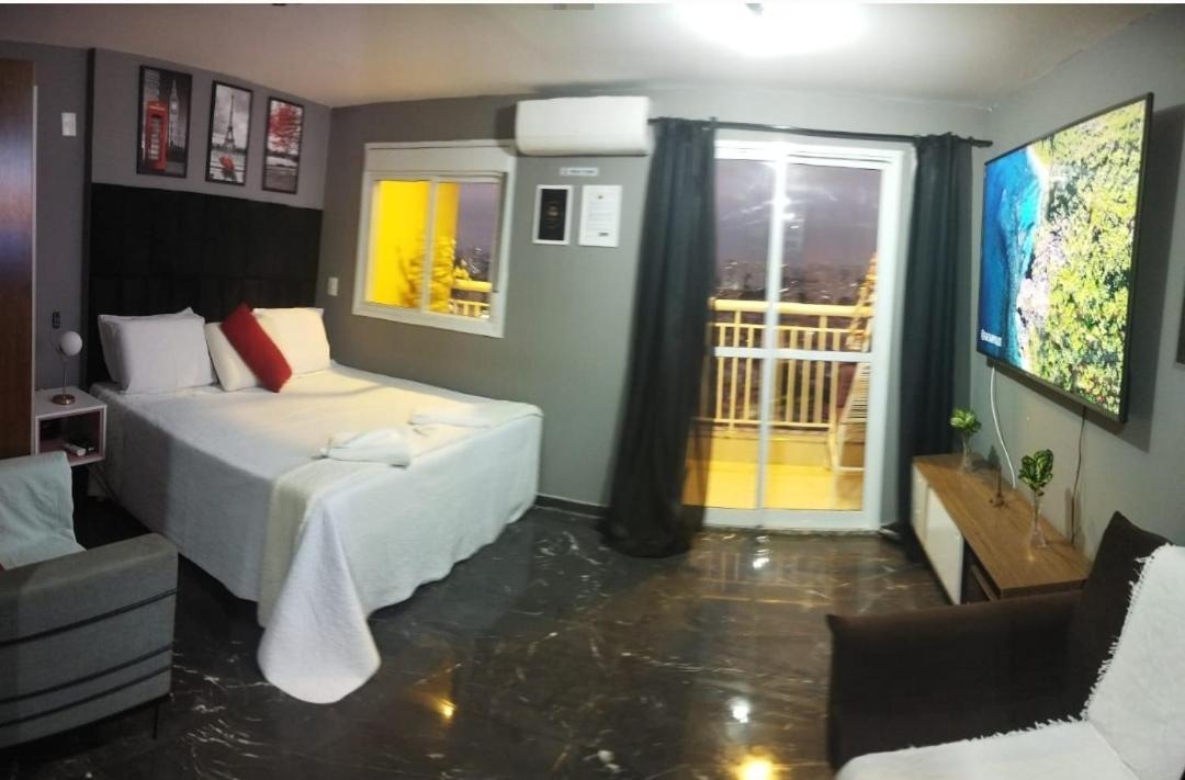 Terraco Harmony Flats Gru Aparthotel Guarulhos Bagian luar foto