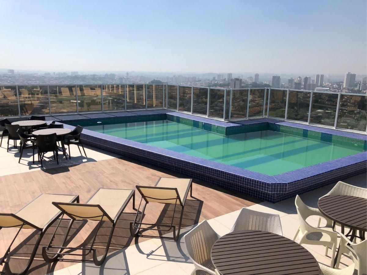 Terraco Harmony Flats Gru Aparthotel Guarulhos Bagian luar foto