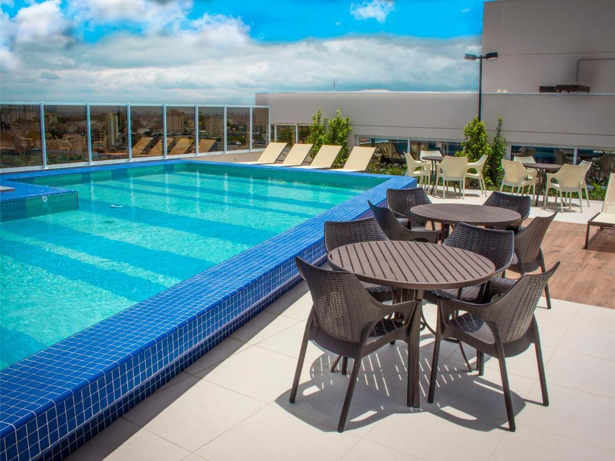 Terraco Harmony Flats Gru Aparthotel Guarulhos Bagian luar foto